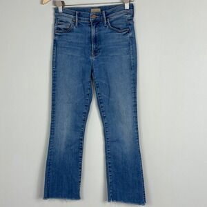 Mother Jeans Blue Womens Size‎ 24 Insider Crop Hey Sun Denim Casual Minimalist